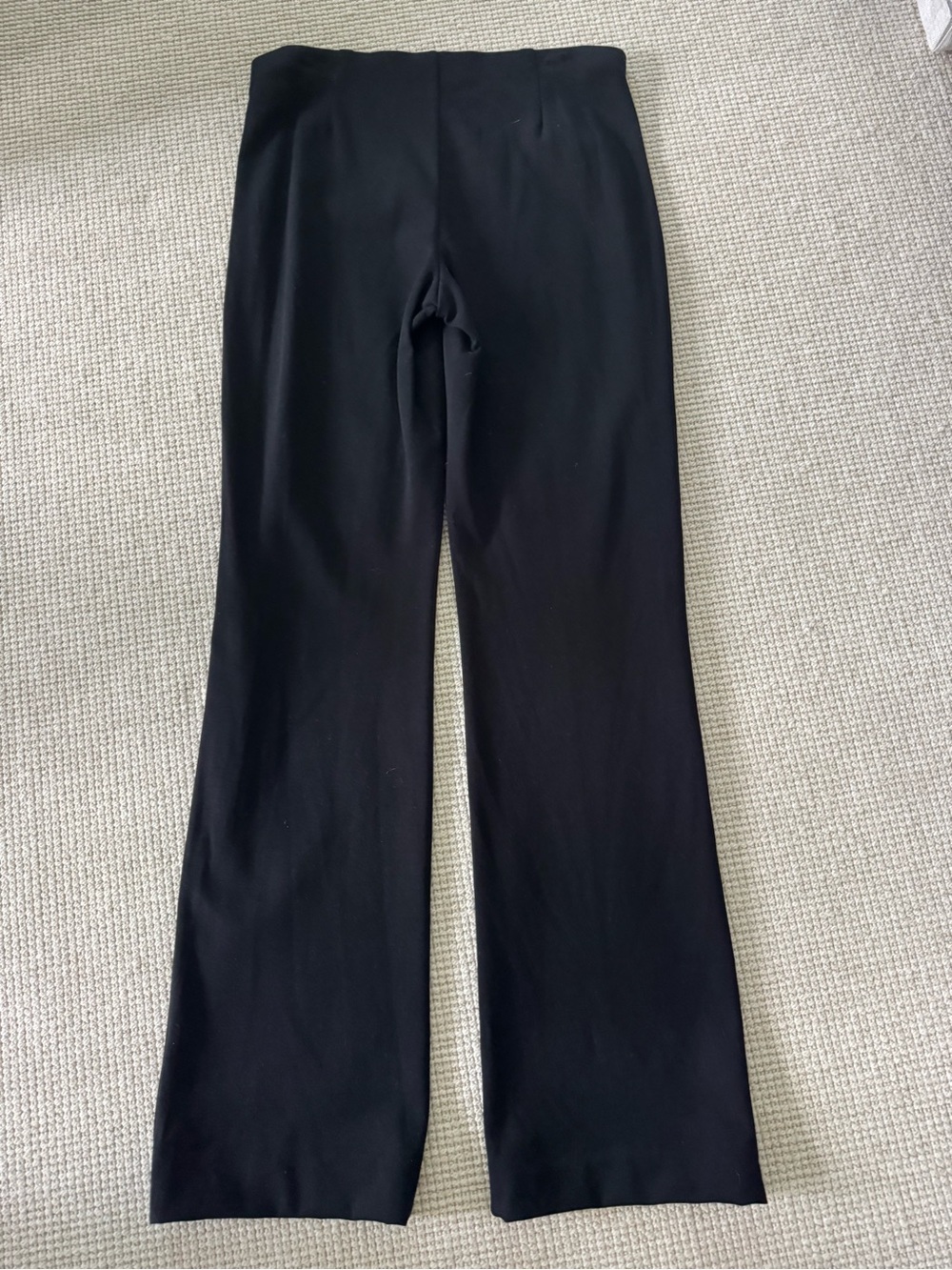 Eileen Fisher Black Boot-Cut Pants